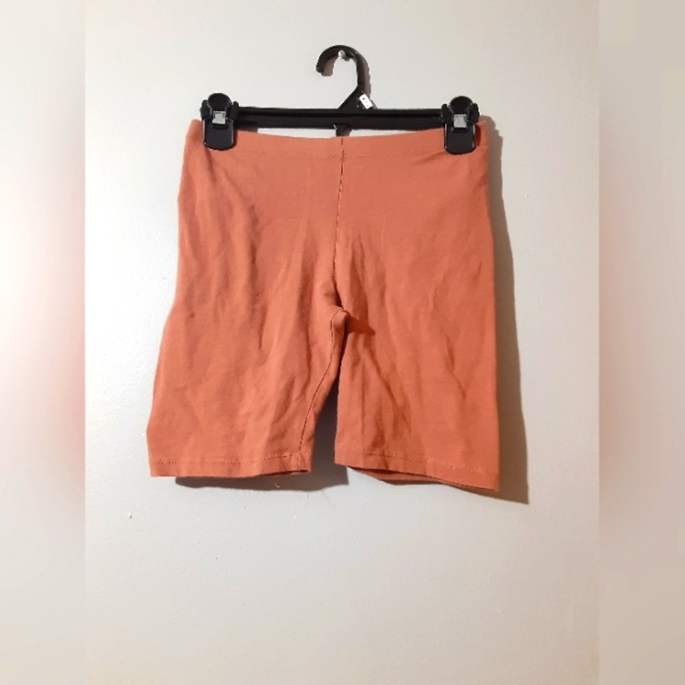 Bozzolo Rust Biker Shorts Women's Size Small Running Active